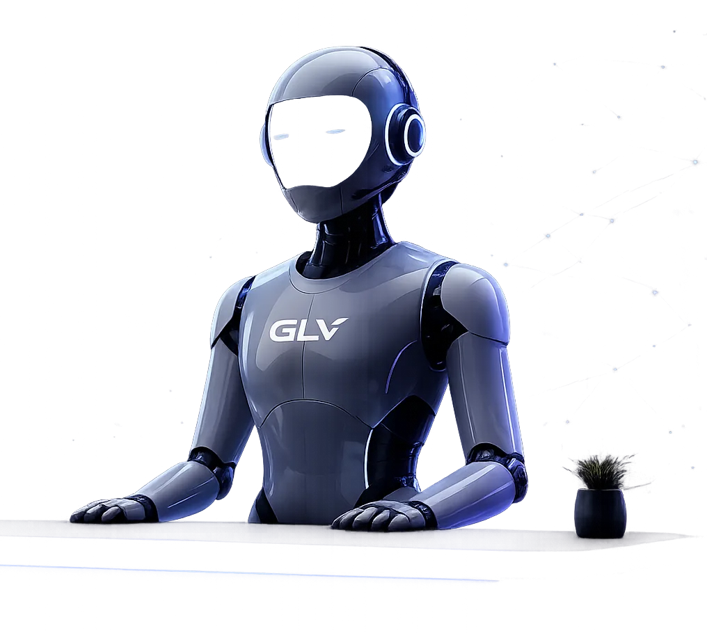 GLV Industries AI receptionist answering a customer call and booking an appointment